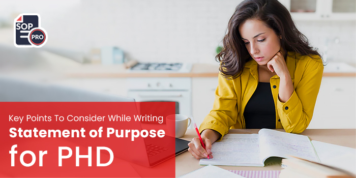 Key Points to Consider While Writing Statement of Purpose for PHD