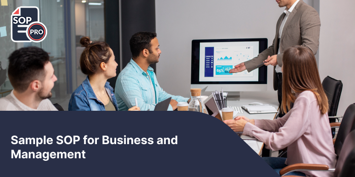 Sample SOP for Business and Management