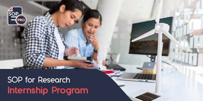 SOP for Research Internship Program