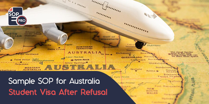 Sample SOP for Australia Student Visa After Refusal